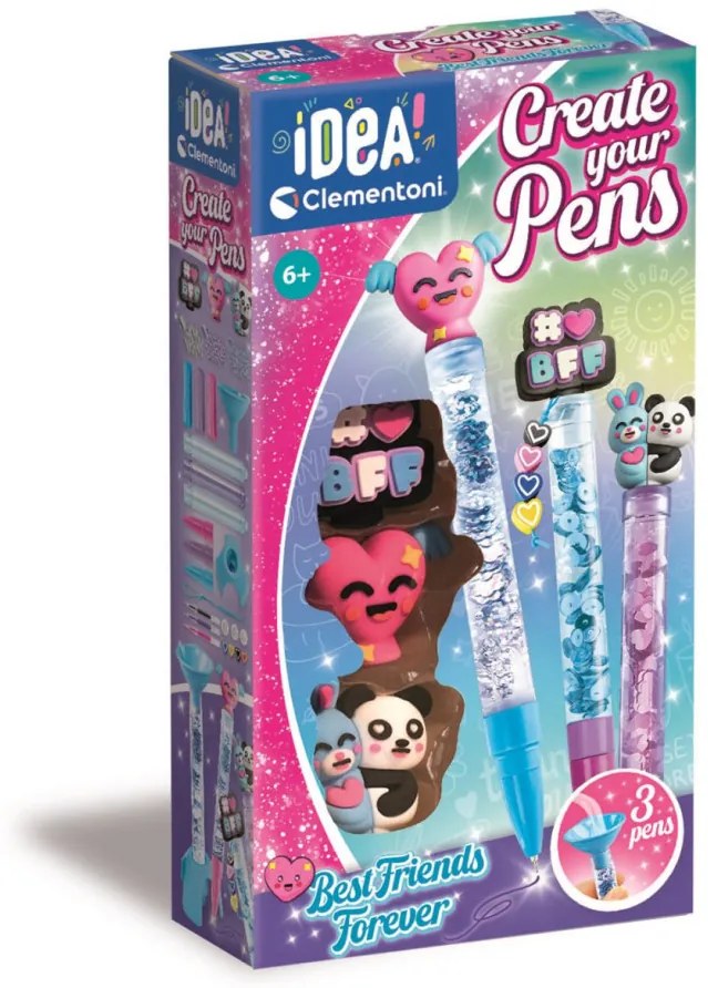 Színes Best Friends tollkészítő készlet Clementoni