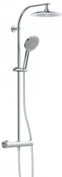 Schütte 60046 - Termosztátos zuhanyszett MADURA FRESH fényes króm