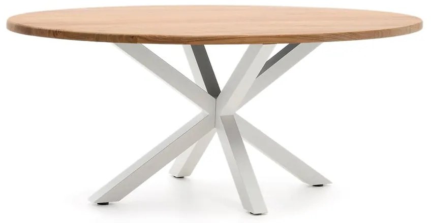 Étkezőasztal akácfa asztallappal 100x200 cm Argo – Kave Home