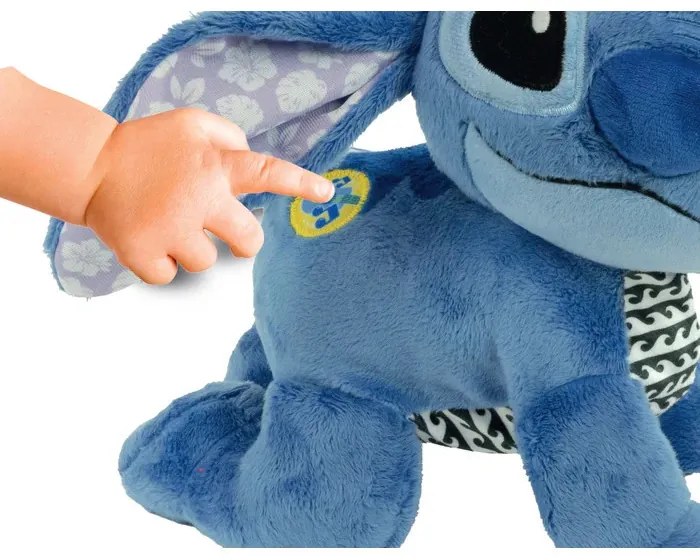 Disney Lilo és Stitch, A csillagkutya Cute interaktív mászó plüss figura Clementoni