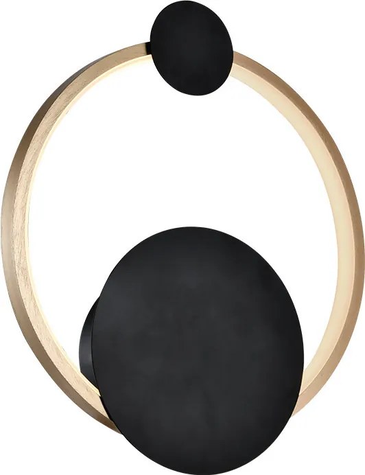 Fali Lámpa Fekete MELIA VIOKEF 4263300