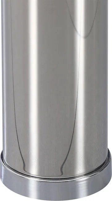 Berna 140 cm szögletes üveg étkezőasztal transparent