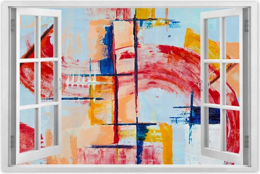 Poszterek 90x60 Absztrakt Főnix