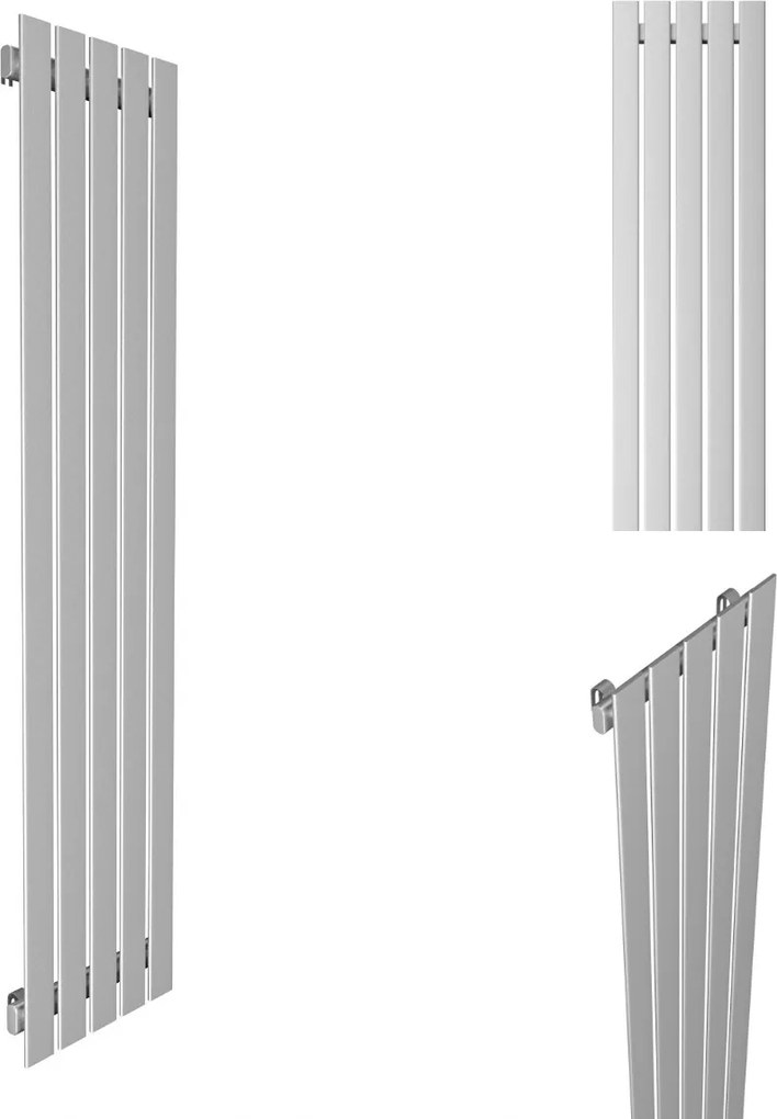 Dekorációs Radiátor FÜGGŐLEGES-R5 1600/380 Ezüst