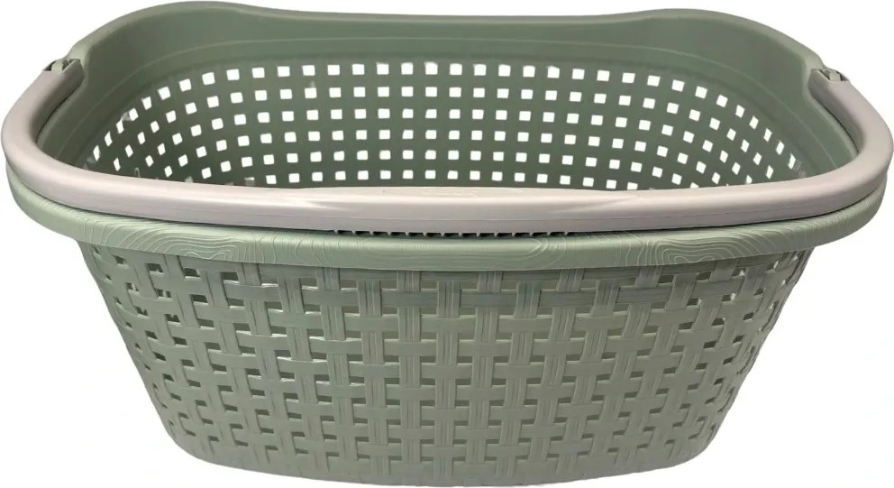 Bama szennyestartó kosár Paglia 40 l, zsálya