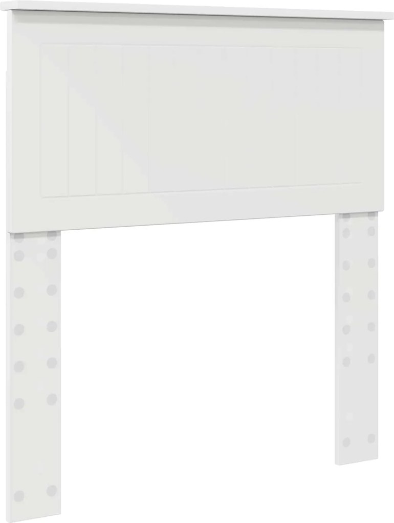vidaXL Fejtámla Fehér 80 cm Faanyag