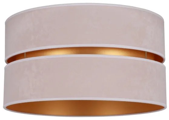 Duolla - Mennyezeti lámpa DUO 1xE27/15W/230V átm. 40 cm bézs/arany