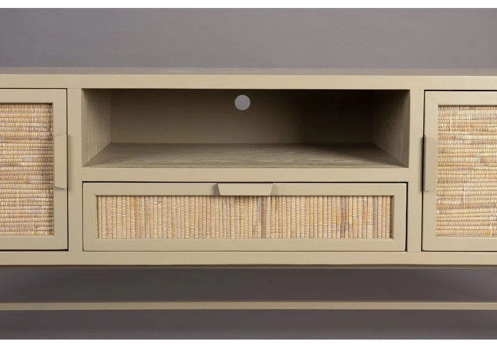 Bézs jegenyefenyő TV-állvány 148x60x38 cm Yasu – Dutchbone