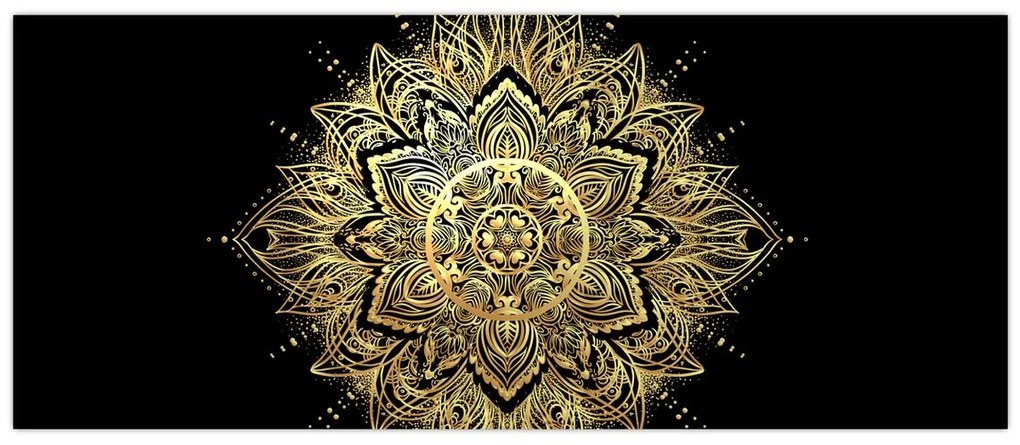 Kép - Mandala gazdagság (120x50 cm)