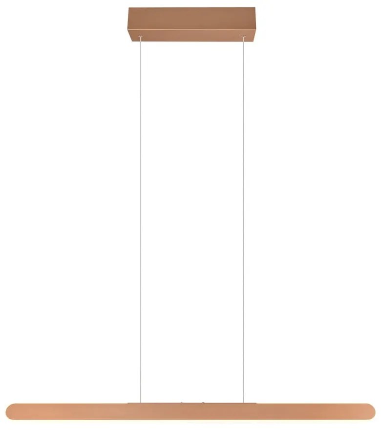 Barna LED függőlámpa Helios – Trio