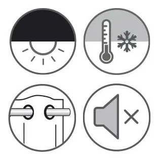 Sötétszürke függöny 135x245 cm Circles – Sehlbach