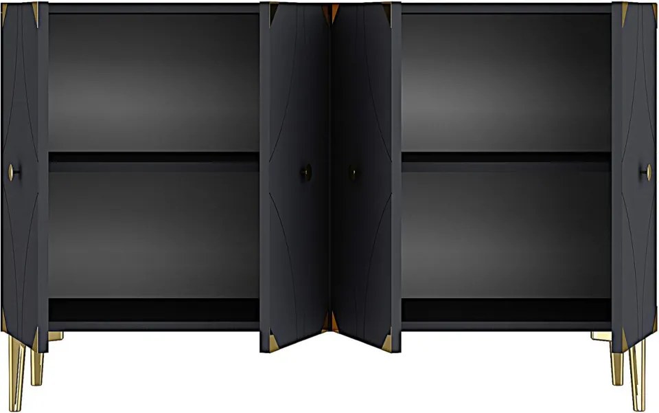 Alfa 120 - Anthracite, Gold