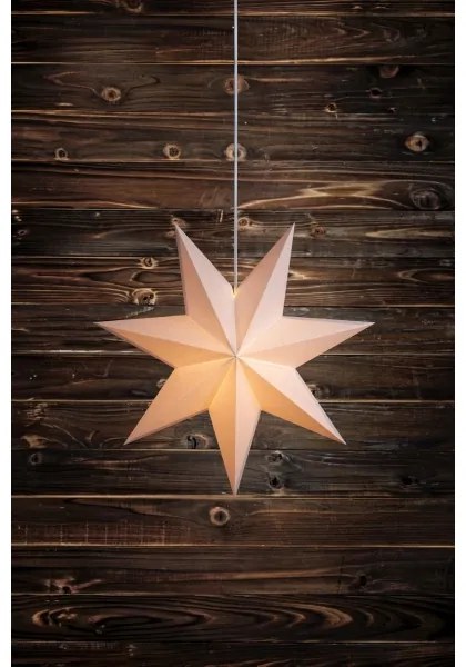 Markslöjd 703120 - Karácsonyi dekoráció DUVA 1xE14/25W/230V átm. 45 cm fehér