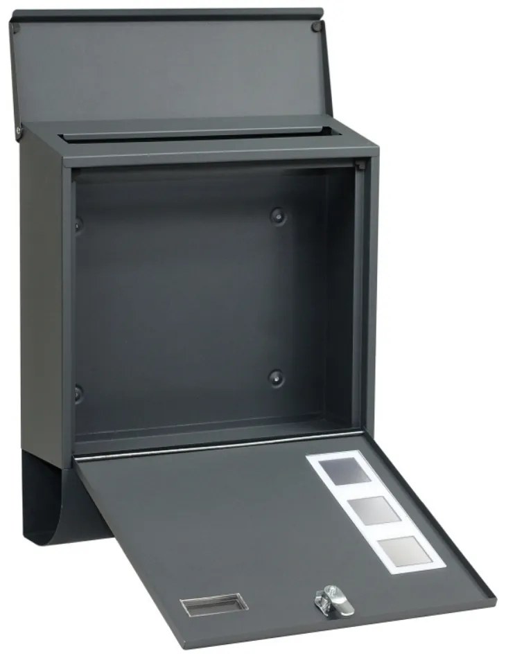 Postaláda BK 703, csővel, antracit