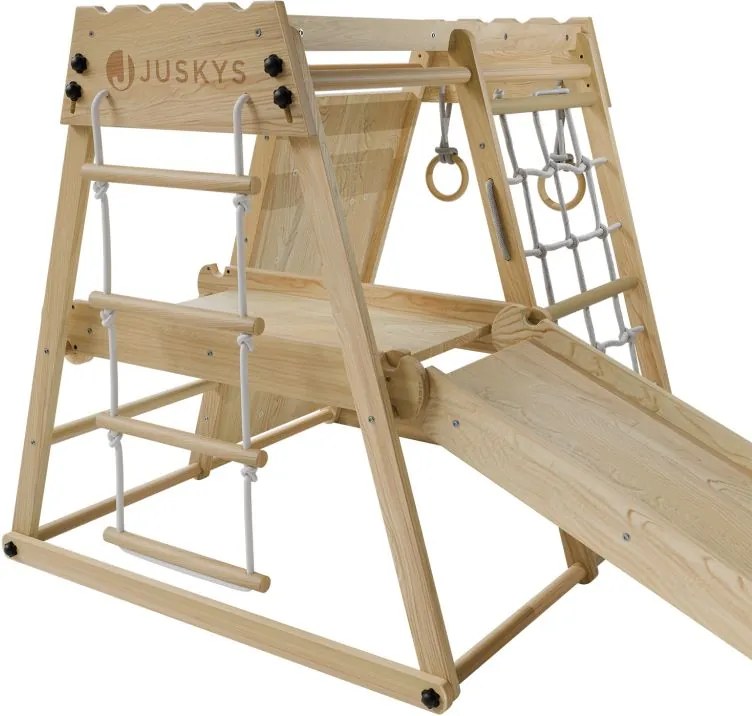 Többfunkciós beltéri játszótér csúszdával