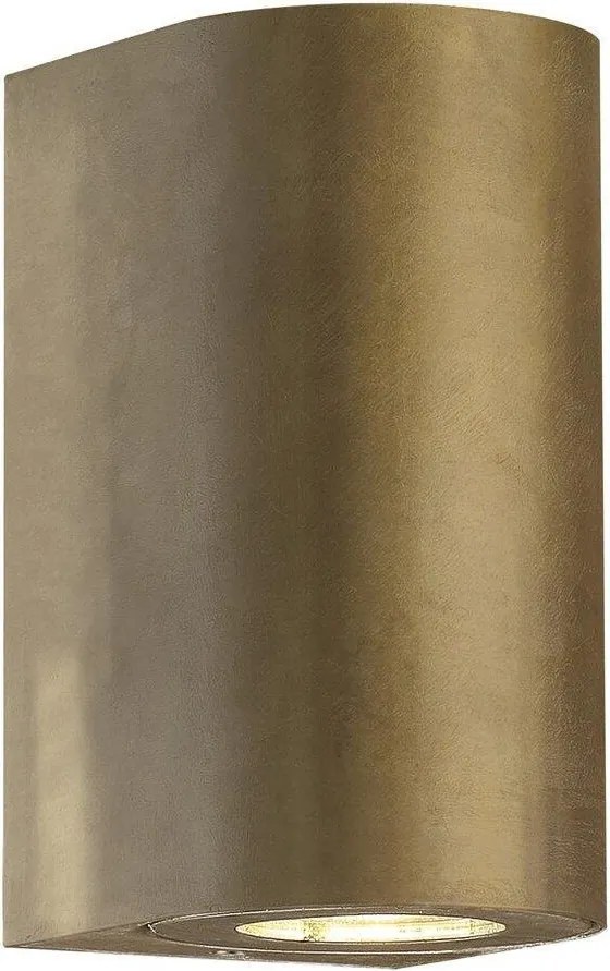 NORDLUX 49721035 CANTO Modern Kültéri Fali Lámpa Sárgaréz GU10 IP44