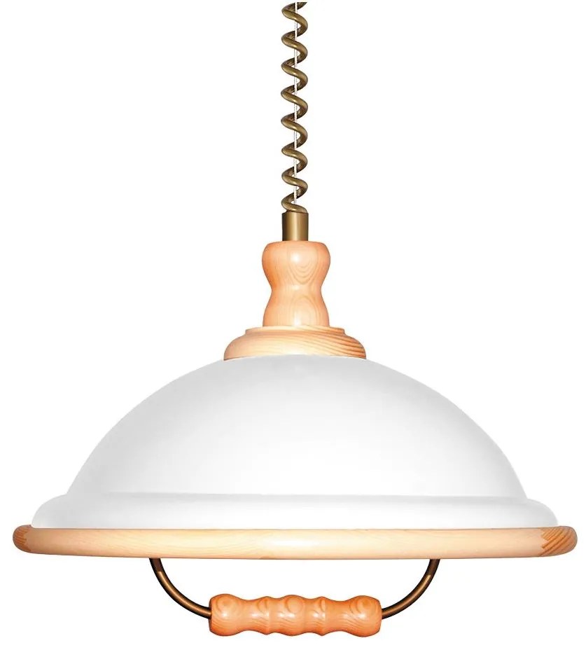 Prezent 73006 W50 - Állítható magasságú csillár ACRYL 1xE27/60W/230V