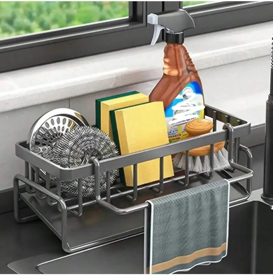 Fekete Konyhai Polc Téglalap Alakú Háló 1 Db Shein Univerzális