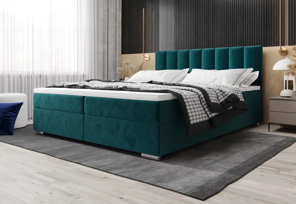 SARINA 4 kárpitozott ágy, 140x200, itaka 15