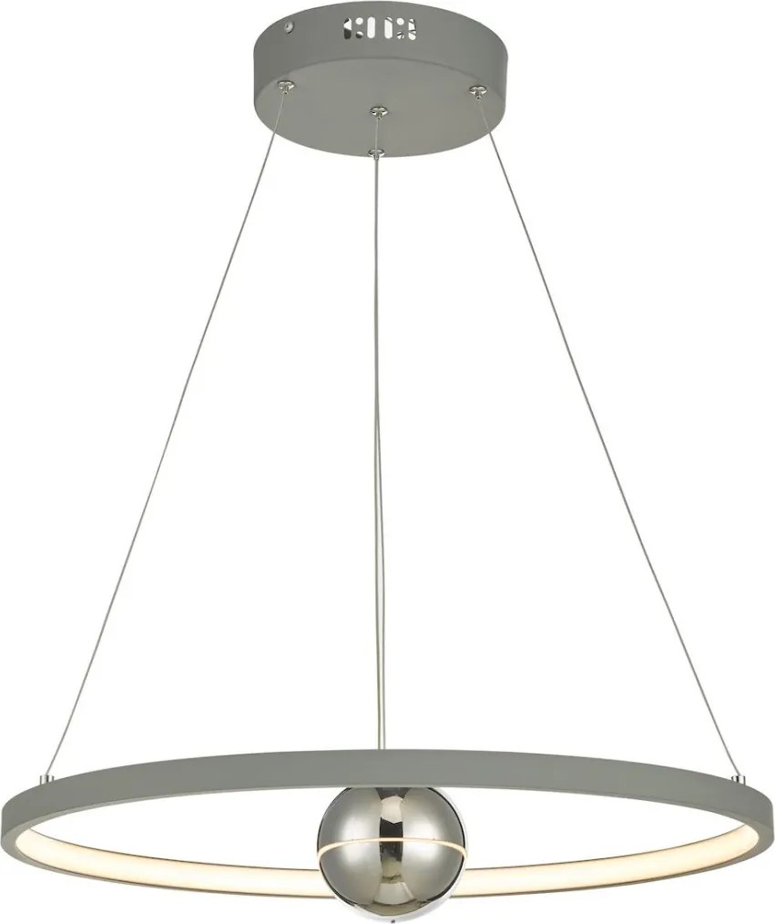 Dar Lighting MERCURY MER8639 Függőlámpa 1x28W/LED 2800K 1669LM