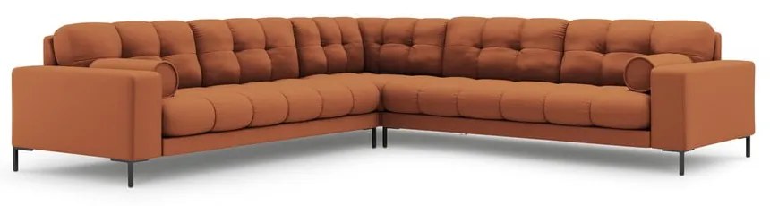 Téglavörös sarokkanapé (variálható) Bali – Cosmopolitan Design