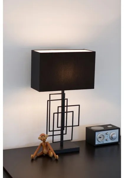 ByRydens 4002040-4002 - PARAGON asztali lámpa 1xE27/5W/230V fekete