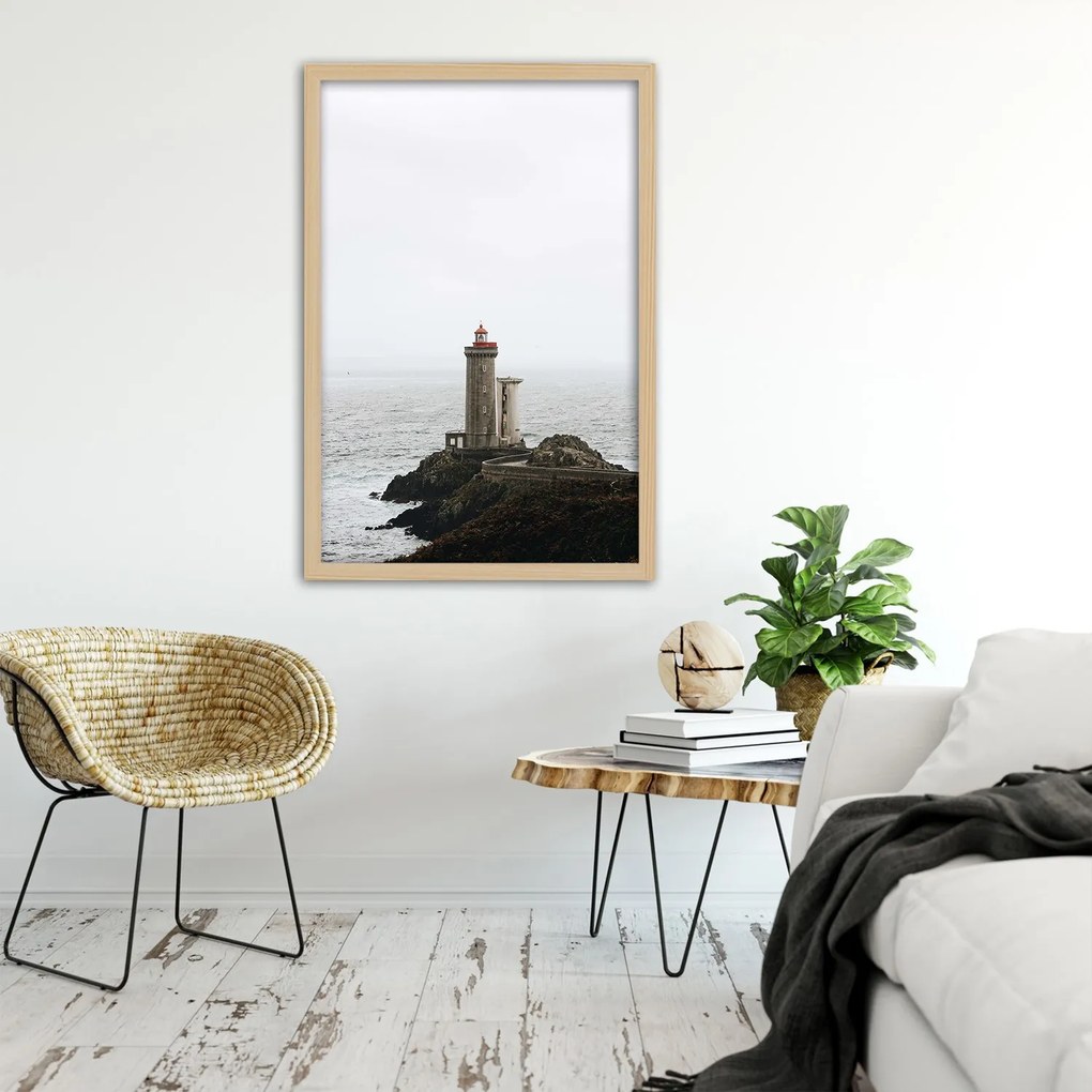 Gario Poszter Világítótorony A keret színe: Keret nélkül, Méret: 40 x 60 cm