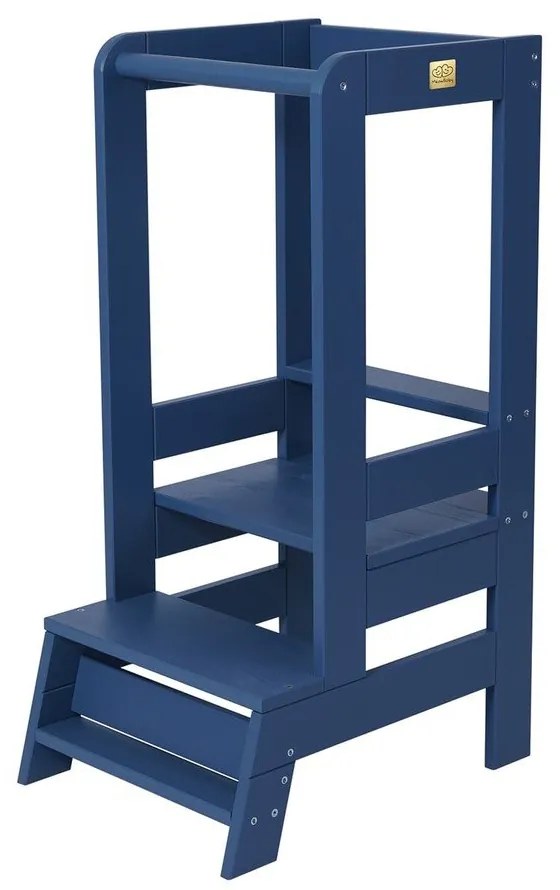 Kék borovi fenyő tanulótorony Montessori – Meowbaby