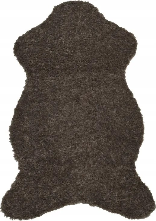 Puha Szőnyeg Shaggy Szőrme Barna 50X90CM Stílusos