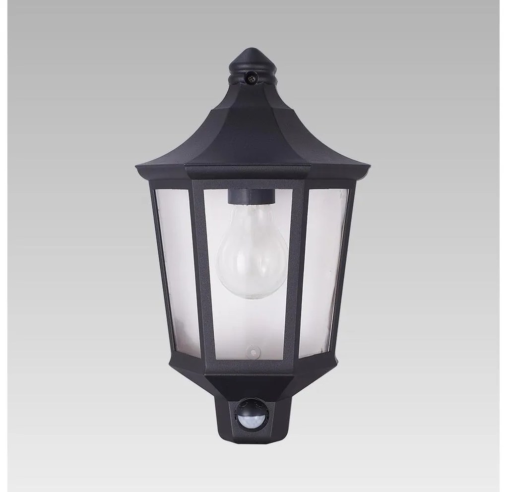 Prezent Prezent 31601 - Kültéri lámpa érzékelővel TULSA 1xE27/60W/230V IP44 31601