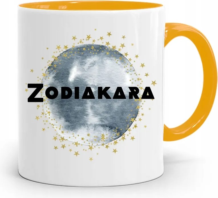 Csillagjegyek Csillagjegy Sárga Ajándék Bögre fényképes nyomtatással