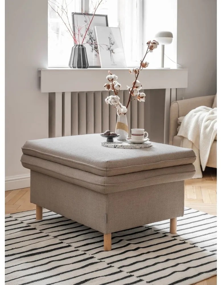 Világosbarna lábtartó Simon – Miuform