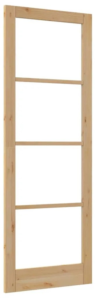 Belső Ajtó Üveggel ORKDAL Barna 83 x 232 cm