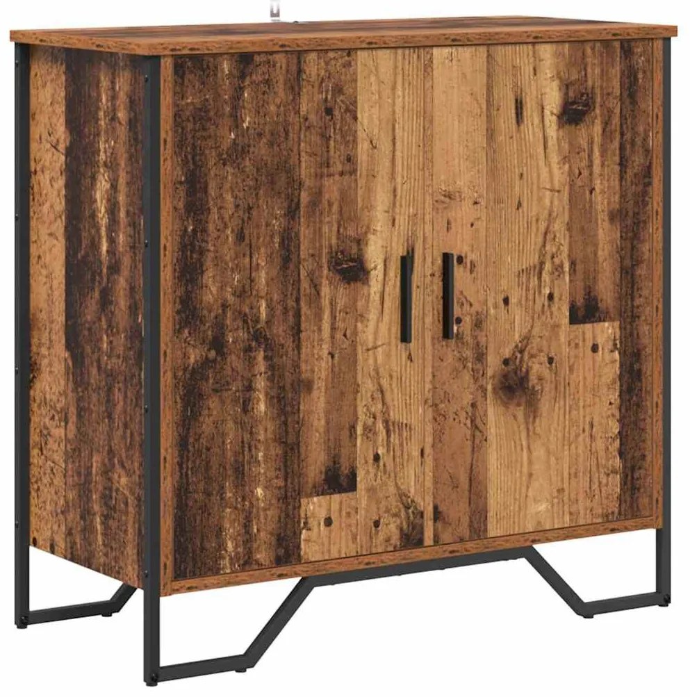 Széf Barna 78 x 35.5 x 74.5 cm Faanyag