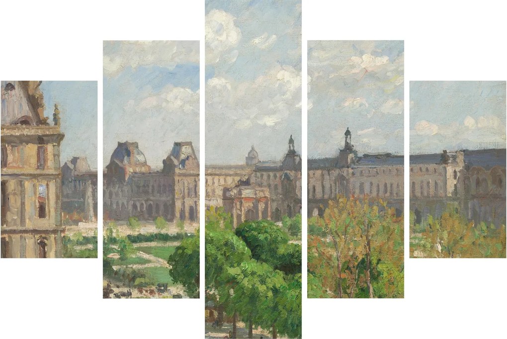 Kép - Camille Pissarro, Place du Carrousel, Paris, reprodukciók (150x105 cm)
