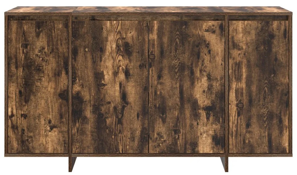 Füstölt Tölgy Oldalszekrény Füstölt tölgy Fa 135 x 41 x 75 cm