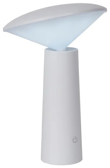 Lucide 02807/04/31 - LED Dimmelhető lámpa JIVE LED/3W/3,7V 3000/6500K IP44 fehér