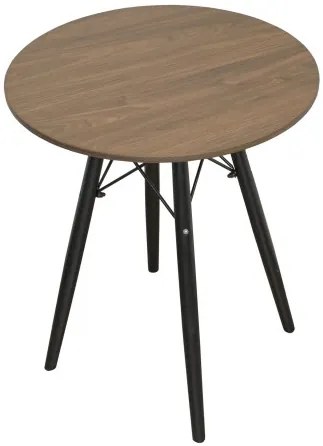 Kör asztal ANELLO Dark Ash 60cm