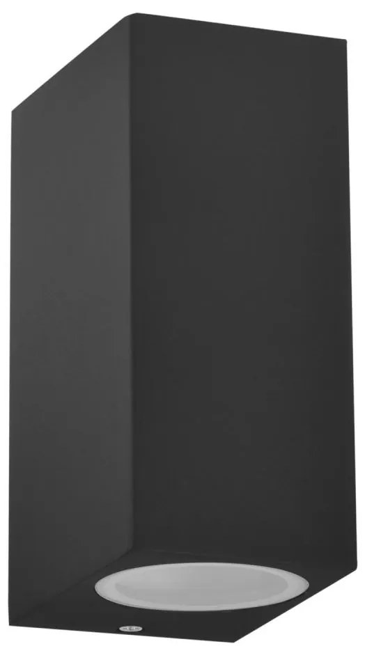 Polux Kültéri fali lámpa BOSTON 2xGU10/10W/230V antracit SA1297