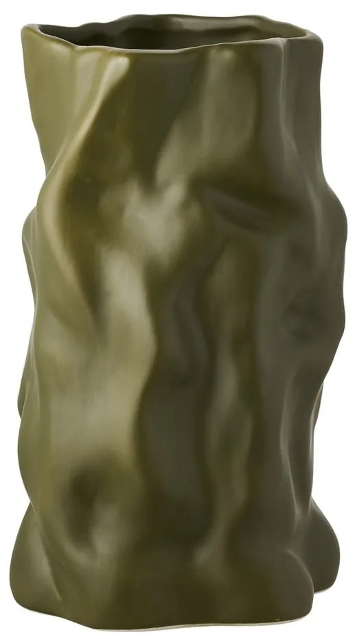 Zöld kerámia váza (magasság 25,5 cm) Lika – House Nordic