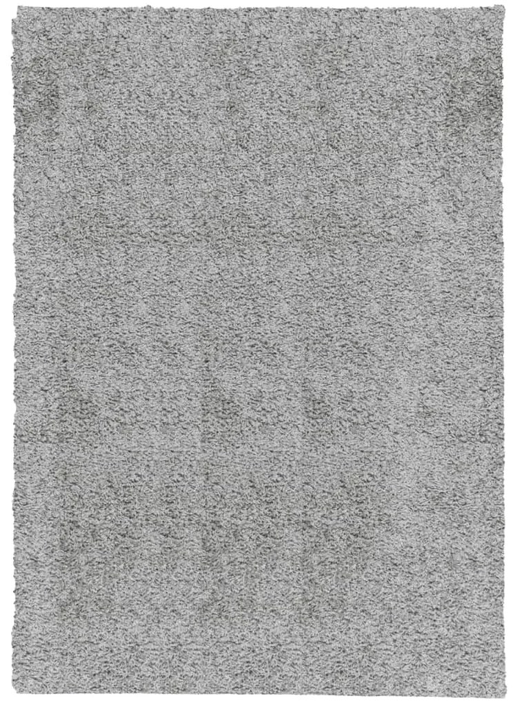 PAMPLONA szürke magas szálú bolyhos modern szőnyeg 200 x 280 cm