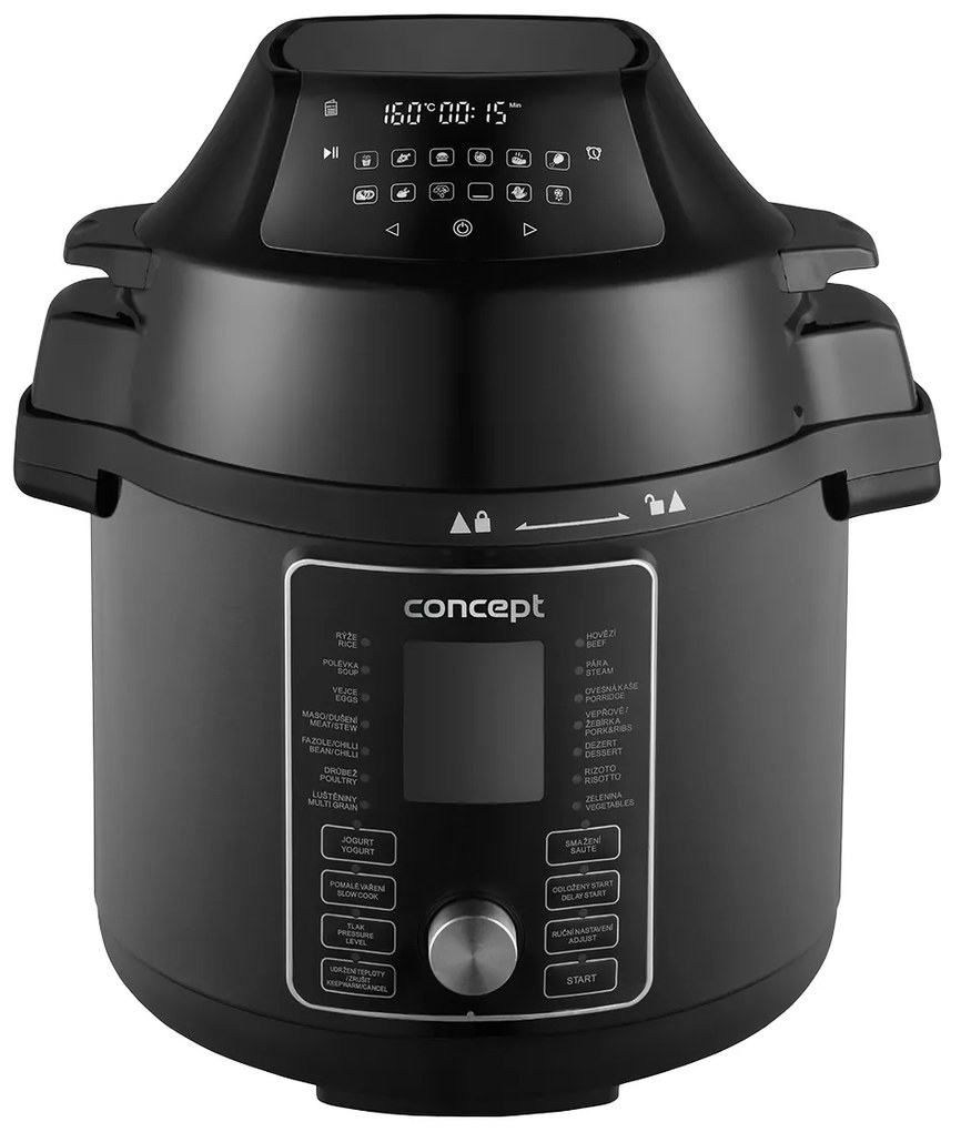 Concept CK8000 multifunkciós gyorsfőző főzőfülkeCOOKERY
