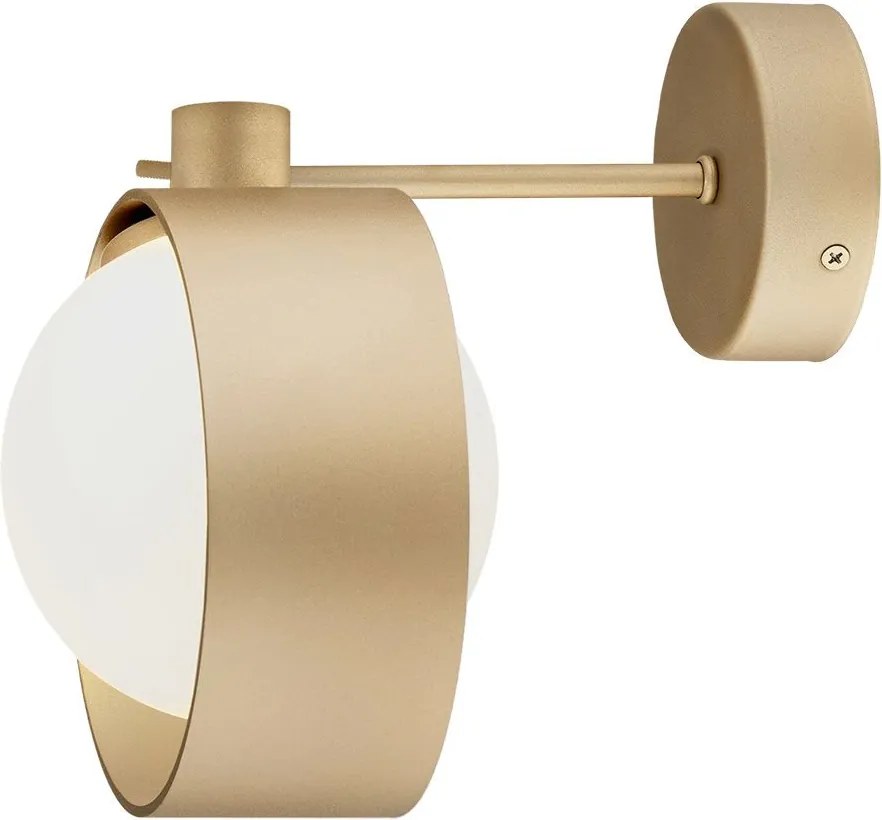 ARGON 8568 MASSIMO PLUS Modern Mennyezeti Lámpa Opál Szőnyeg, Arany G9 IP44