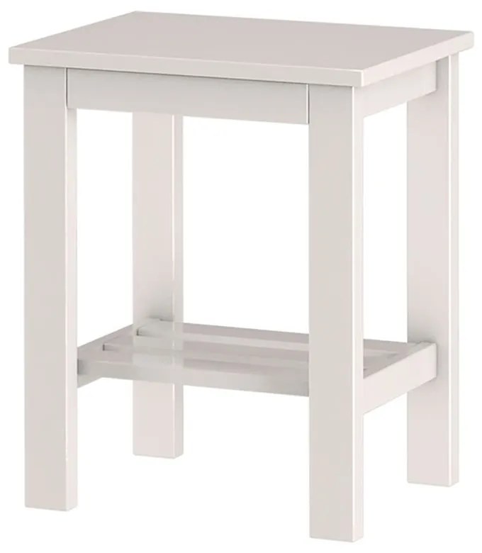 Trento fehér éjjeliszekrény - Støraa