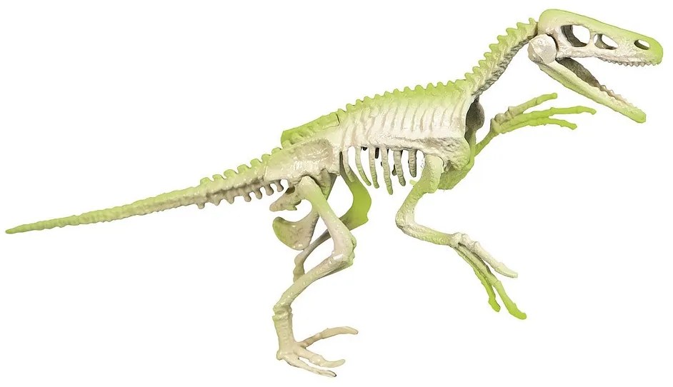 Világító velociraptor Archeo Fun régészeti készlet Clementoni