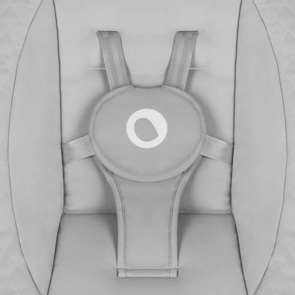 Lionelo - IRIS babahinta dallammal betonszürke