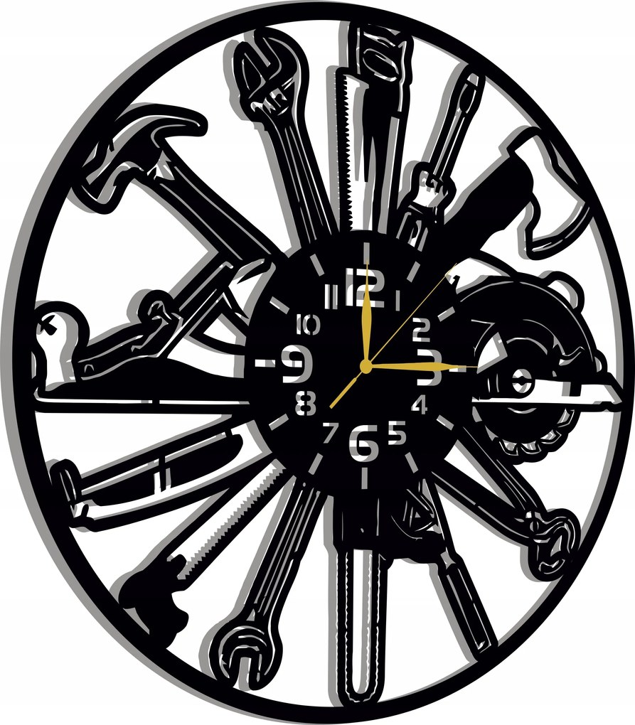 Óra Asztalos Ács Építő Ajándék 70CM