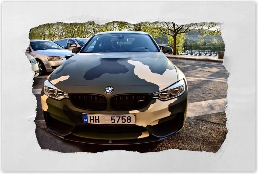 Poszterek 120x80 Tengerkék Bmw M4