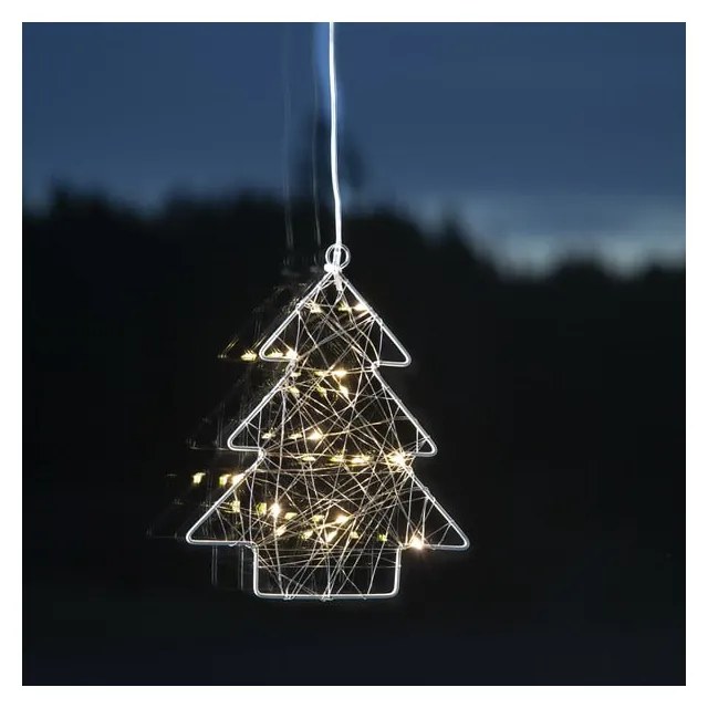 Fénydekoráció karácsonyi mintával Wiry – Star Trading