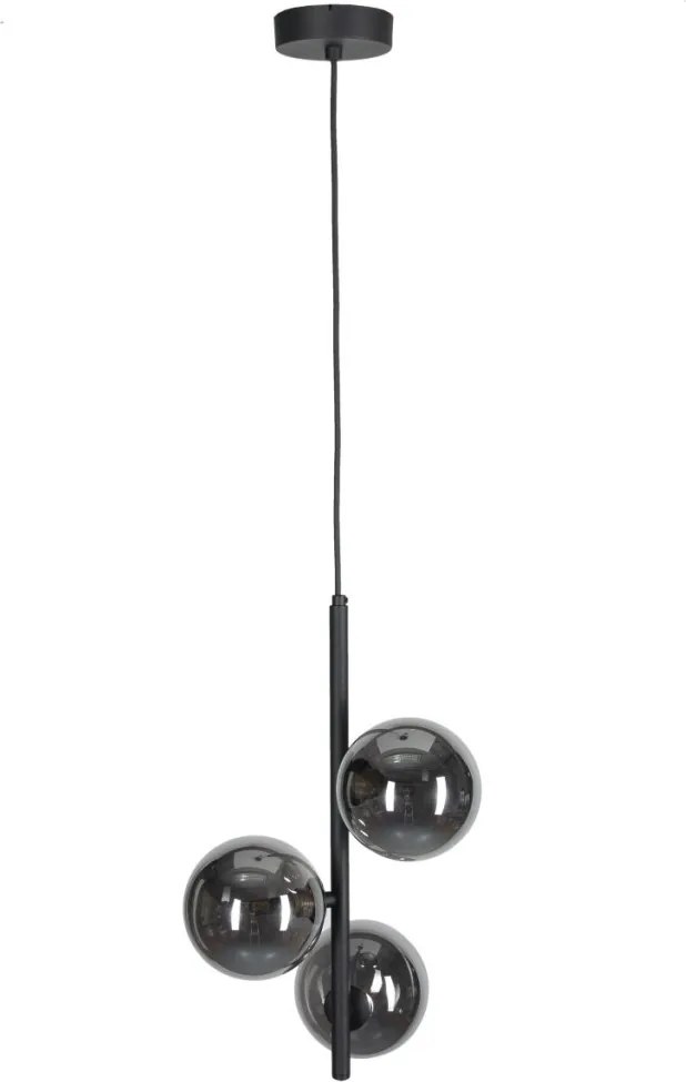 TK LIGHTING 5767 ESTERA Többágú Függesztett Lámpa Fekete, Grafit G9 IP20